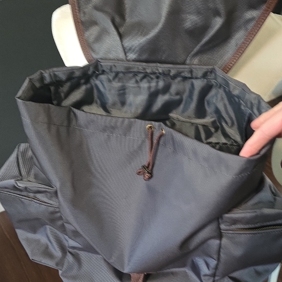 WGU Gray and Brown Men's Backpack A12 Never Used - Picture 5 of 8